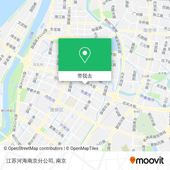 江苏河海南京分公司地图