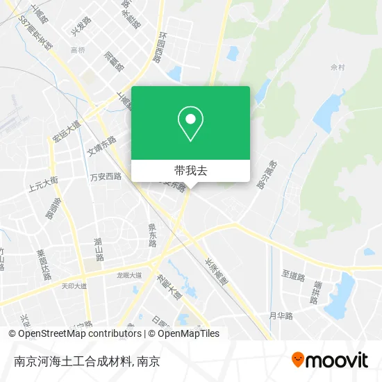 南京河海土工合成材料地图