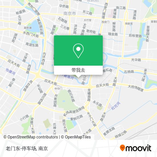 老门东-停车场地图