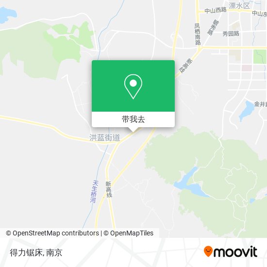 得力锯床地图