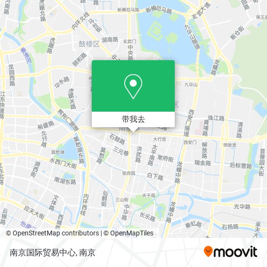 南京国际贸易中心地图