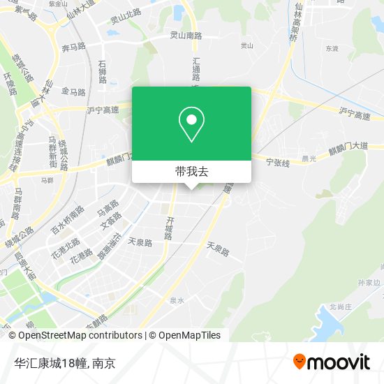 华汇康城18幢地图