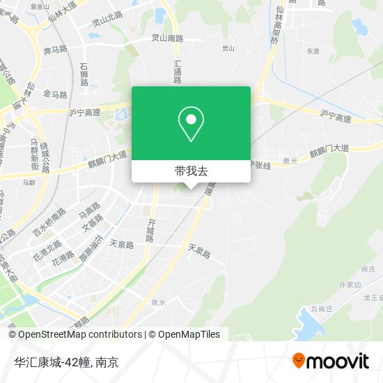 华汇康城-42幢地图