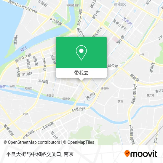 平良大街与中和路交叉口地图