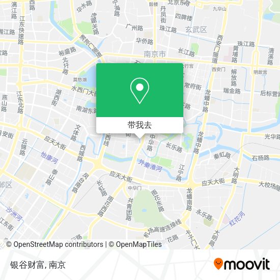 银谷财富地图