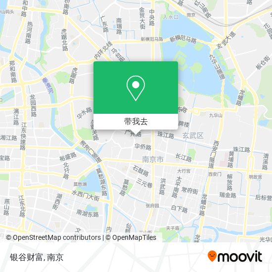 银谷财富地图