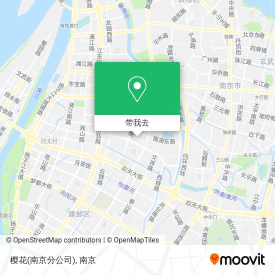 樱花(南京分公司)地图