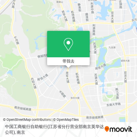 中国工商银行自助银行(江苏省分行营业部南京英华达公司)地图
