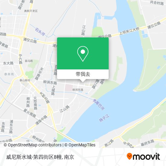 威尼斯水城-第四街区8幢地图