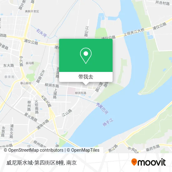 威尼斯水城-第四街区8幢地图