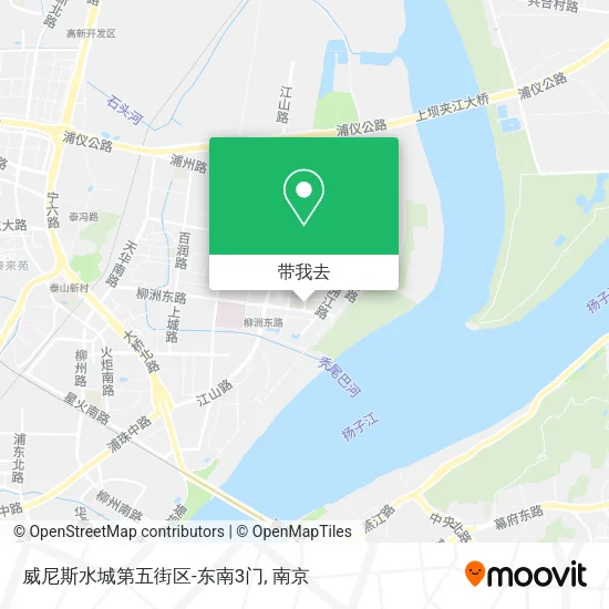 威尼斯水城第五街区-东南3门地图