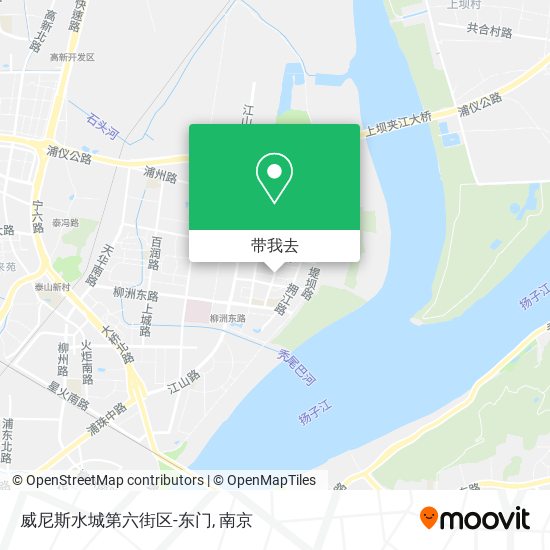 威尼斯水城第六街区-东门地图
