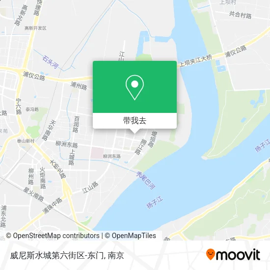 威尼斯水城第六街区-东门地图