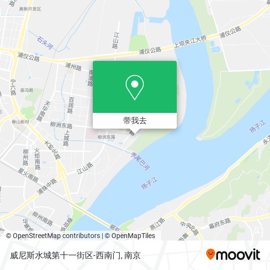 威尼斯水城第十一街区-西南门地图