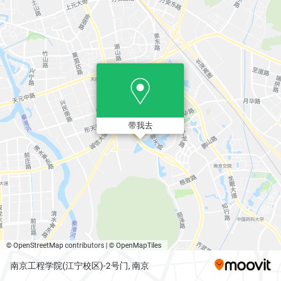 南京工程学院(江宁校区)-2号门地图