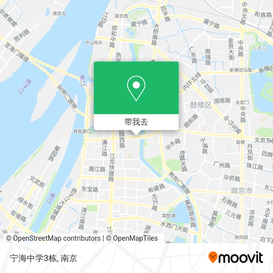 宁海中学3栋地图