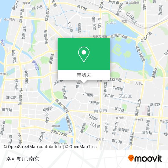 洛可餐厅地图