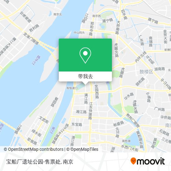 宝船厂遗址公园-售票处地图