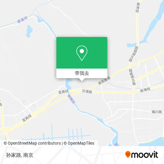 孙家路地图