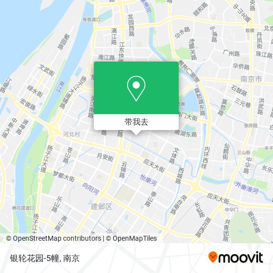 银轮花园-5幢地图