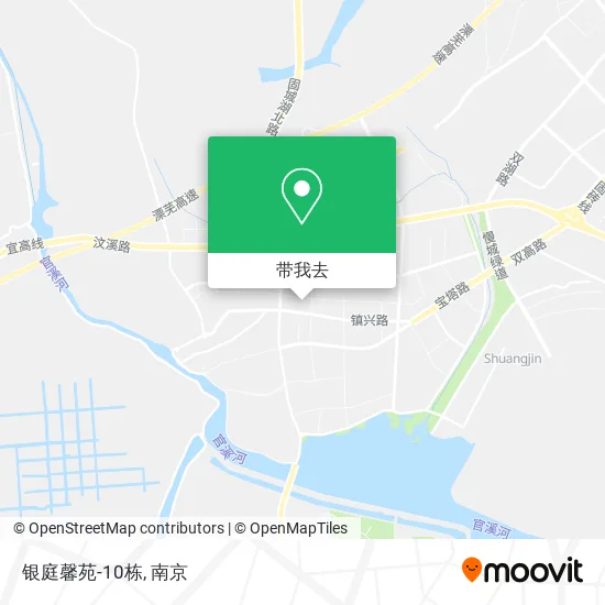 银庭馨苑-10栋地图