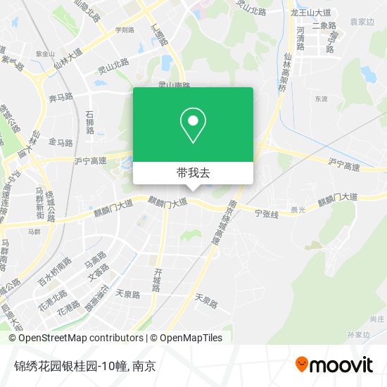 锦绣花园银桂园-10幢地图