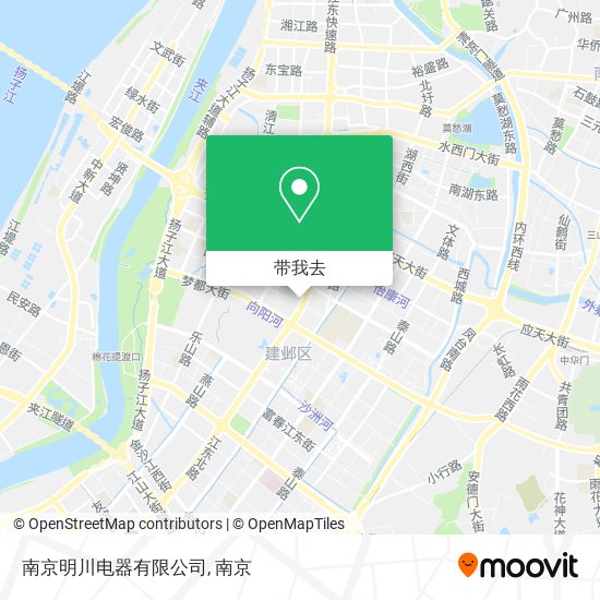 南京明川电器有限公司地图