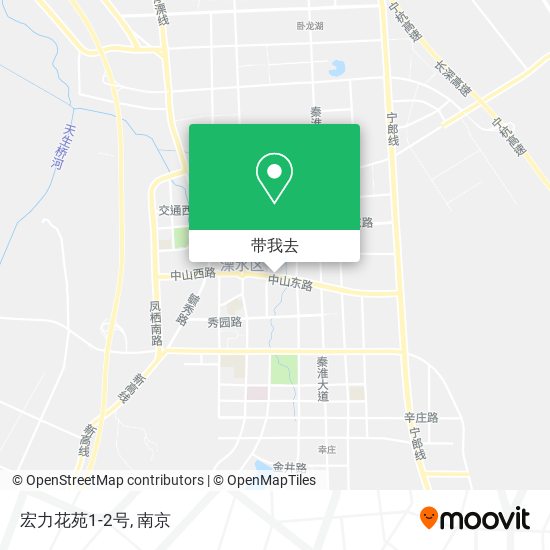 宏力花苑1-2号地图