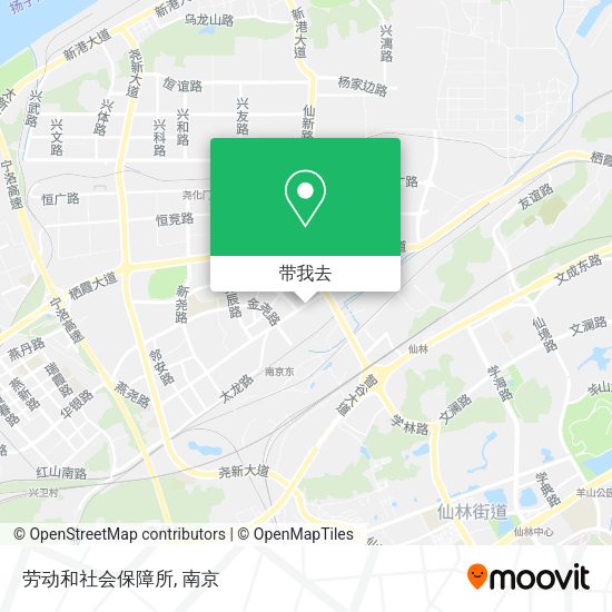 劳动和社会保障所地图