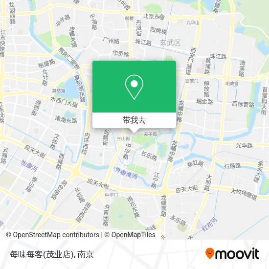 每味每客(茂业店)地图
