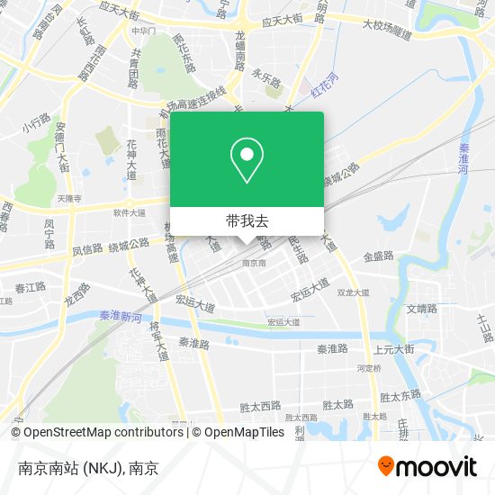 南京南站 (NKJ)地图