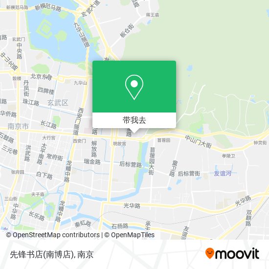 先锋书店(南博店)地图