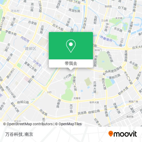 万谷科技地图