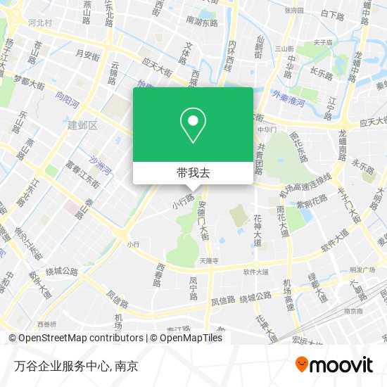 万谷企业服务中心地图