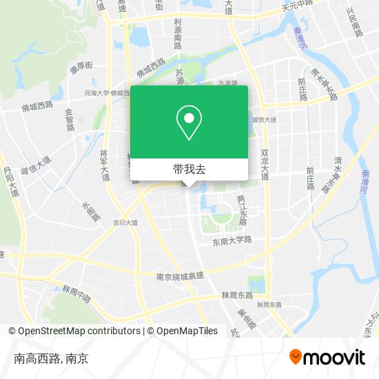 南高西路地图