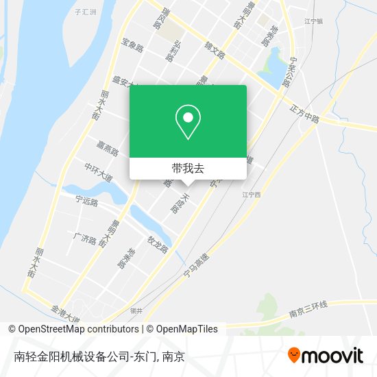 南轻金阳机械设备公司-东门地图