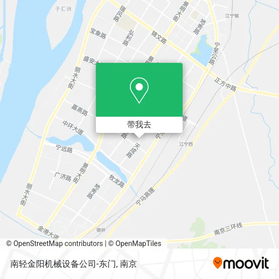 南轻金阳机械设备公司-东门地图