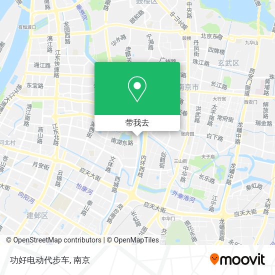 功好电动代步车地图
