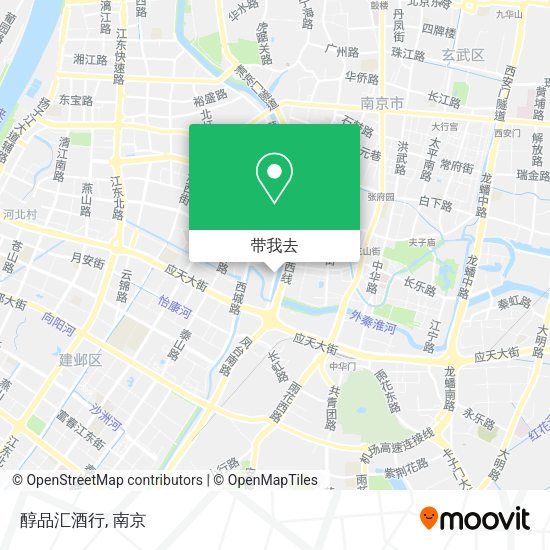 醇品汇酒行地图