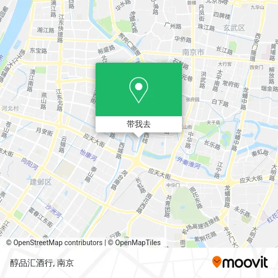 醇品汇酒行地图