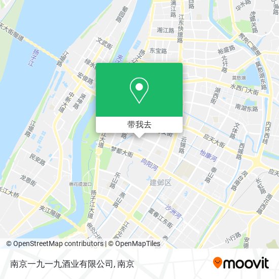南京一九一九酒业有限公司地图