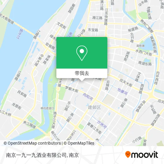 南京一九一九酒业有限公司地图
