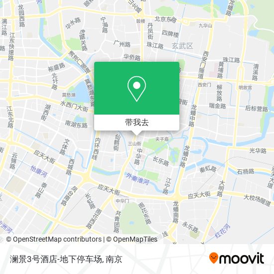 澜景3号酒店-地下停车场地图