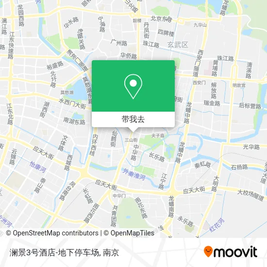 澜景3号酒店-地下停车场地图