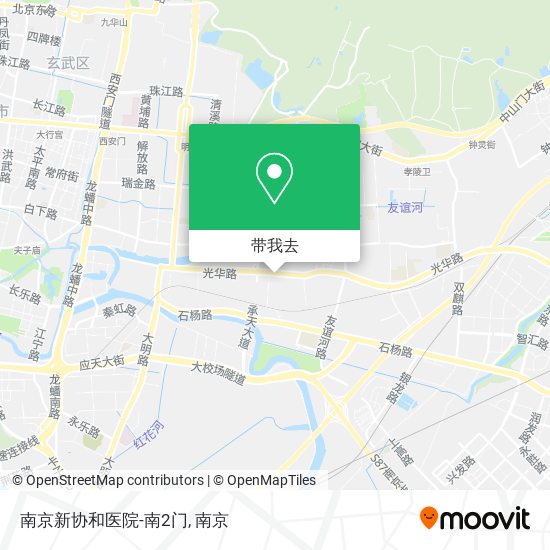 南京新协和医院-南2门地图