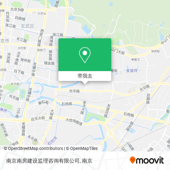 南京南房建设监理咨询有限公司地图