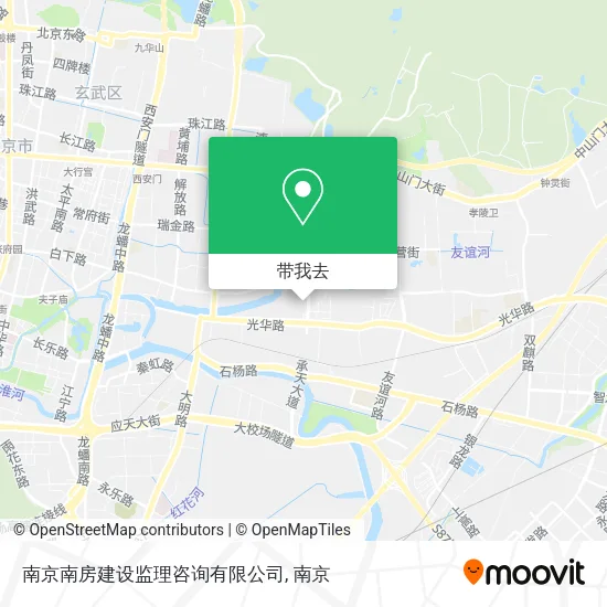南京南房建设监理咨询有限公司地图