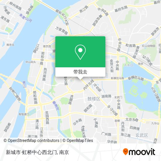 新城市·虹桥中心西北门地图