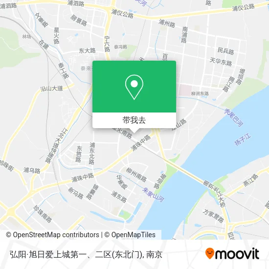 弘阳·旭日爱上城第一、二区(东北门)地图