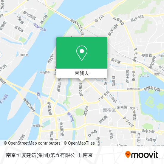 南京恒厦建筑(集团)第五有限公司地图